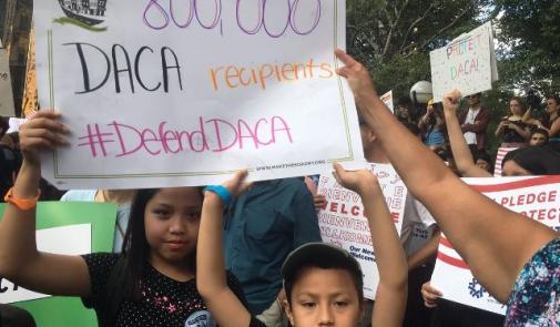 Kids supporting DACA