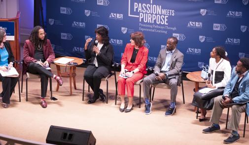 A panel of educators and education leaders