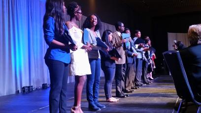 Students who received scholarships
