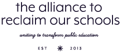 the alliance to reclaim our schools logo