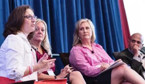 Speakers at AFT Public Employees conference