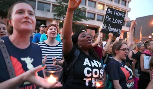 Vigil for Charlottesville