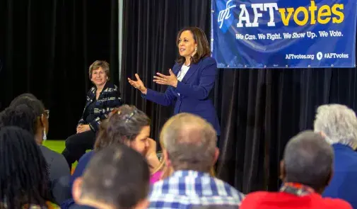 Randi & Kamala Harris