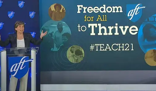 Randi keynote at TEACH