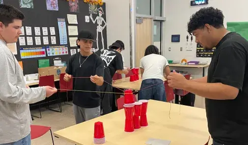 RioTECH students working together