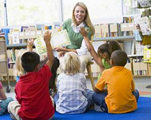 salón de clases para niños pequeños