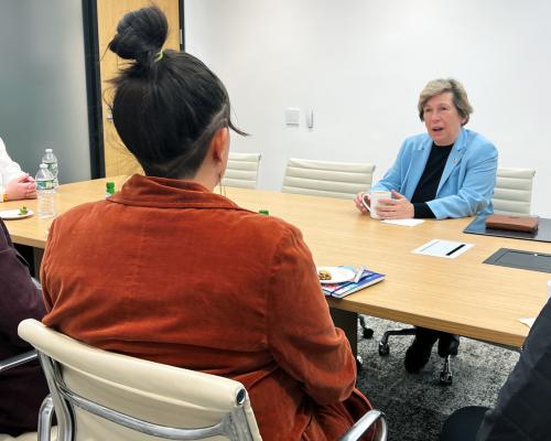 Weingarten with students