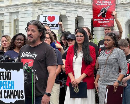 teachers speaking for academic freedom