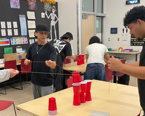 RioTECH students working together