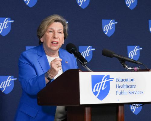 Weingarten at the National Press Club in Washington, D.C., on May 27. Photo credit: Suzannah Hoover