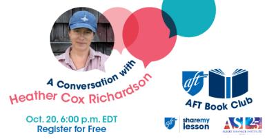 aft book club ad for october