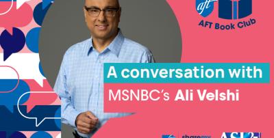 Ali Velshi book club ad