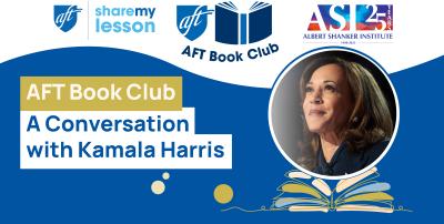 Kamala Harris book club ad