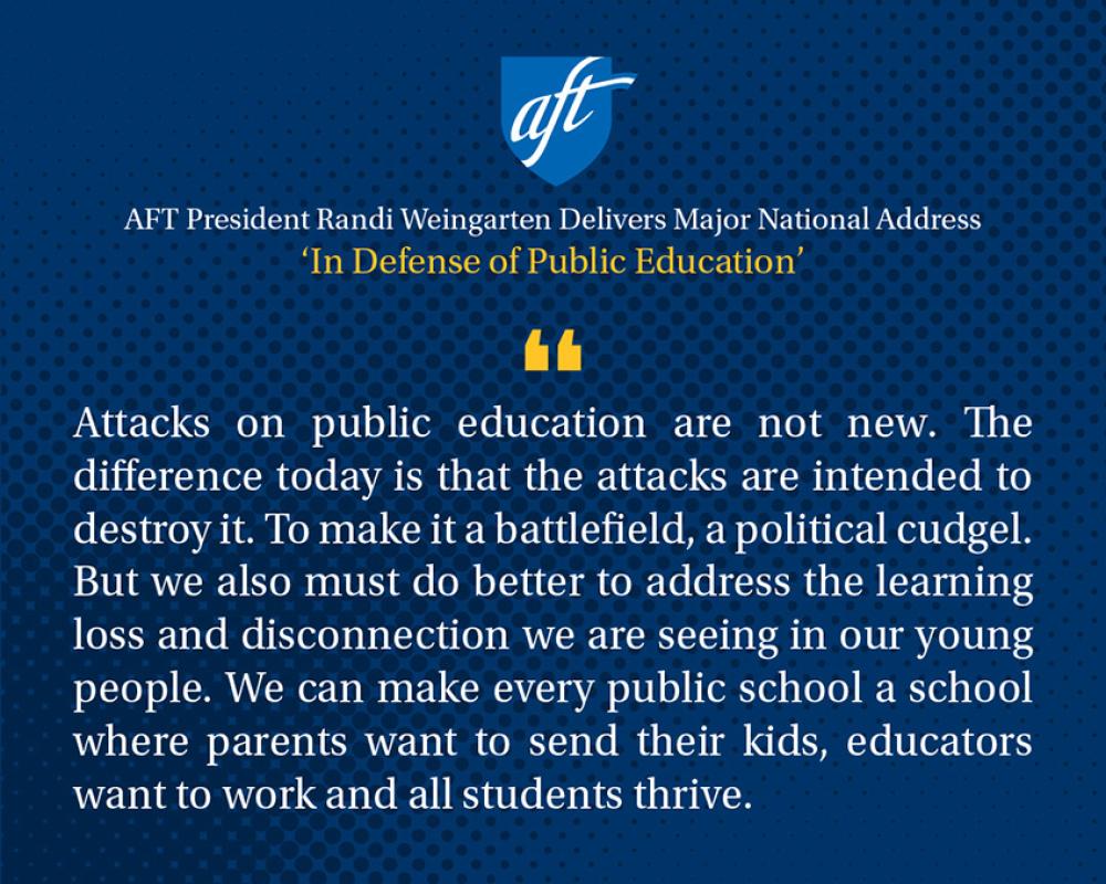 Randi Weingarten quote