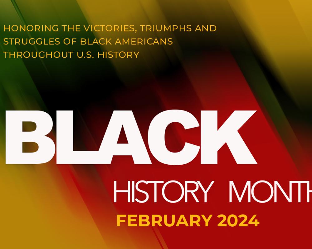 black history month banner