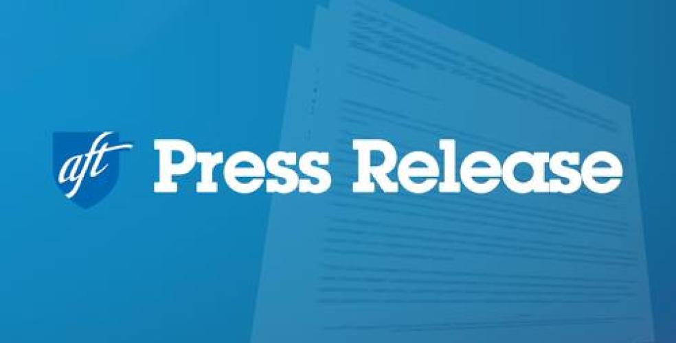 Comunicado de prensa de la AFT