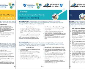 Literacy tip sheets