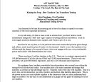  Kissing the Frog: How Teachers Can Transform Testing 