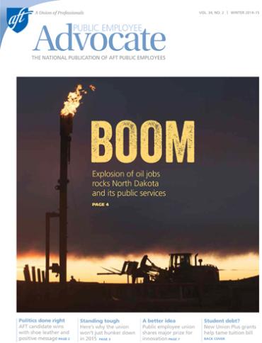 Public Employee Advocate, Winter 2014/15, Image Cover