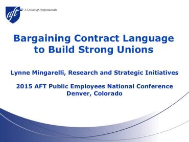 Contract Language PowerPoint