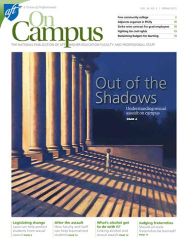 On Campus Spring 2015 cover page