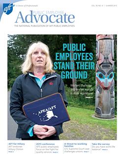 Public Employee Advocate cover, Summer 2015