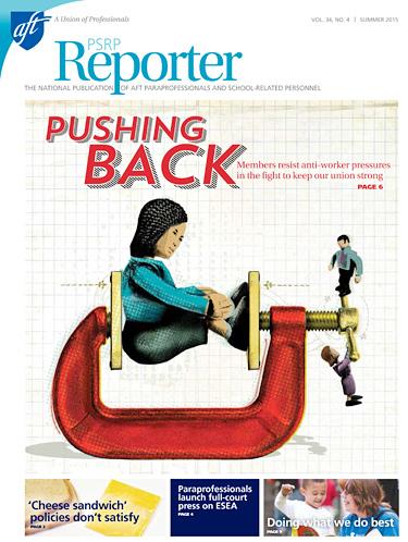 PSRP Reporter Summer 2015 Issue image cover