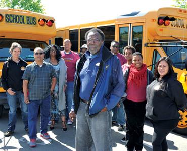 Johnny Billups, bus driver and members