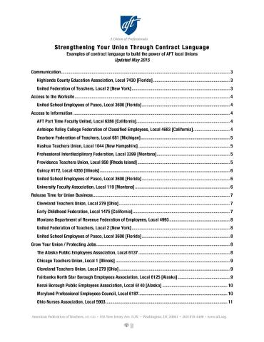 Contract Language Text