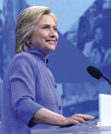 Hillary Clinton en la Convención AFT