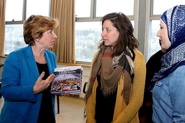 Randi Weingarten en Israel