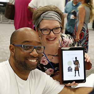 Alexander at book signing