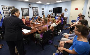 Meeting with Sen. Franken