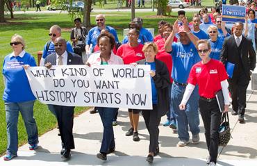 Marching in Kansas