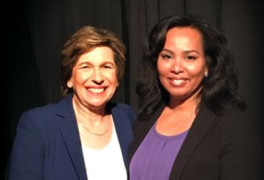 Randi Weingarten and Claudia Marte