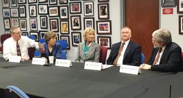 Weingarten, DeVos and others in Van Wert