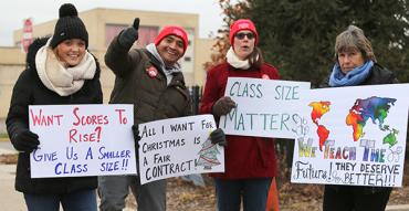 Chicago charter school strike