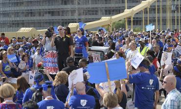 Rally for public school funding