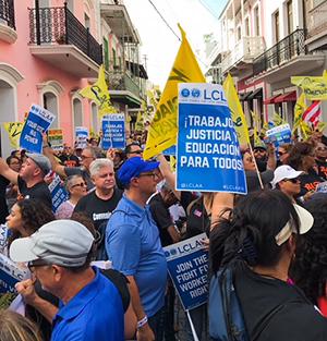 LCLAA rally