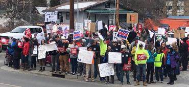 Alaska Picketers