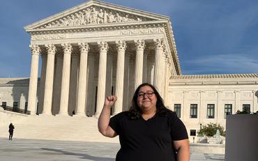 Karen Monday at Supreme Court