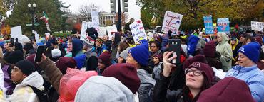 Rally de DACA en la Corte Suprema