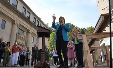 Teacher village groundbreaking