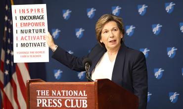 Randi Weingarten at National Press Club