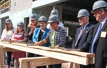 Groundbreaking in McDowell