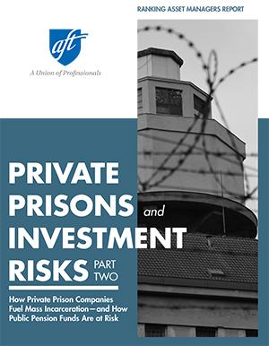 Private Prisons report cover