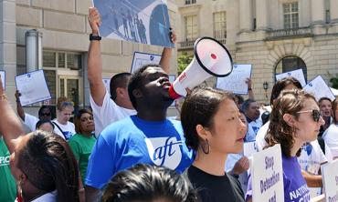 TEACH tells Customs and Border Protection: “Let our babies go”