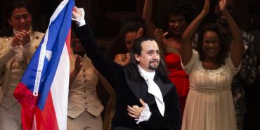 Lin-Manuel Miranda en Hamilton en Puerto Rico