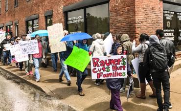 Day of action rally in Illinois