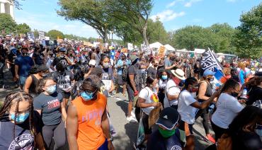 group of people at march on washington